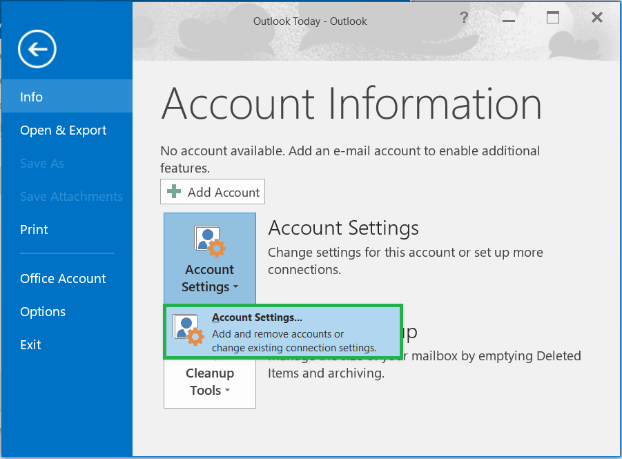 How To Change Display Name In MS Outlook